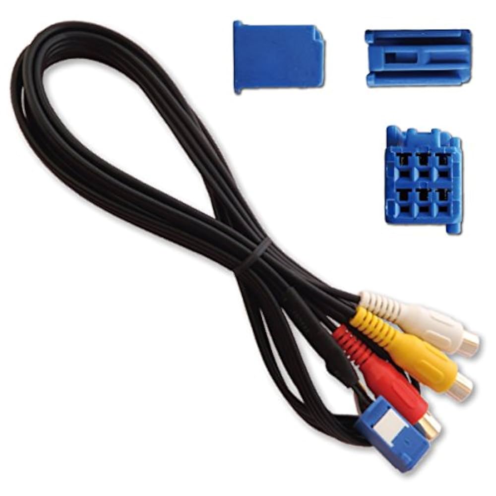 Amazon.co.jp: KW-1275A 互換品 外部入力ケーブル RCA ハーネス